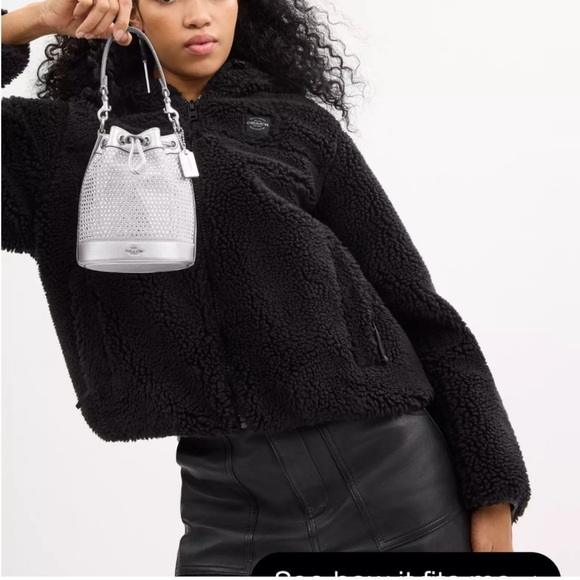 Coach Mini Bucket Bag with Crystal and Dustbag - Picture 3 of 16